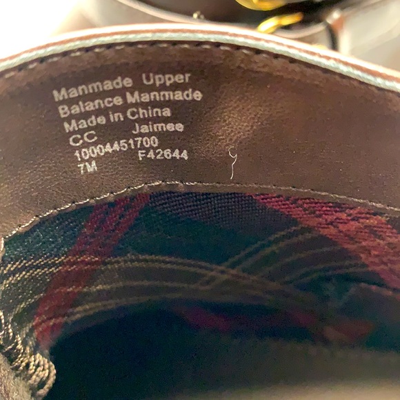 Charter Club Jaimee booties brown ankle boots size 7m - Picture 3 of 11